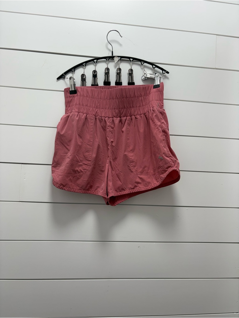 JoyLab Rose Pink Elastic-Waist Athletic Shorts